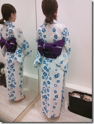 浴衣の出張着付で広島宮島の花火大会へ (10)