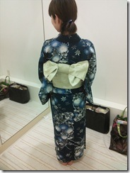 浴衣の出張着付で広島宮島の花火大会へ (4)