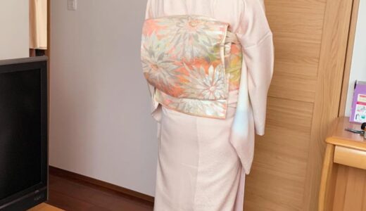 広島県府中町のご自宅で訪問着の着付け！出張着付けで手軽に素敵な装いを♪