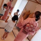 広島市東区温品で楽しむ『礼装着を着てみよう！』コース