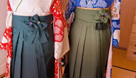 卒業式に向けて｜袴着付けの他装レッスンと水引飾り