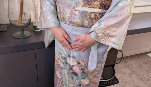 【広島市中区】小学校の卒業式へ｜お嬢様が選ばれた「水色の訪問着」