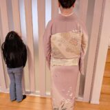 【広島市安佐南区】卒業式へ向かわれるお母様｜訪問着の出張着付け