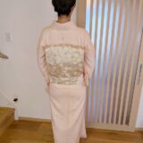 広島市安佐南区石内北で色無地の出張着付け｜入学式に桜柄の袋帯で上品コーディネート