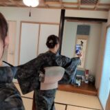大島紬で楽しむ上質コーデ｜広島・美和きもの教室