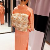 【広島駅ミナモア】結婚式へ華やかに♪美容室へ出張着付けに行ってきました